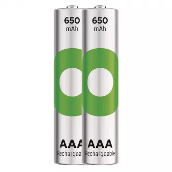 Baterie R03/AAA NI-MH 650mAh blister 2szt.