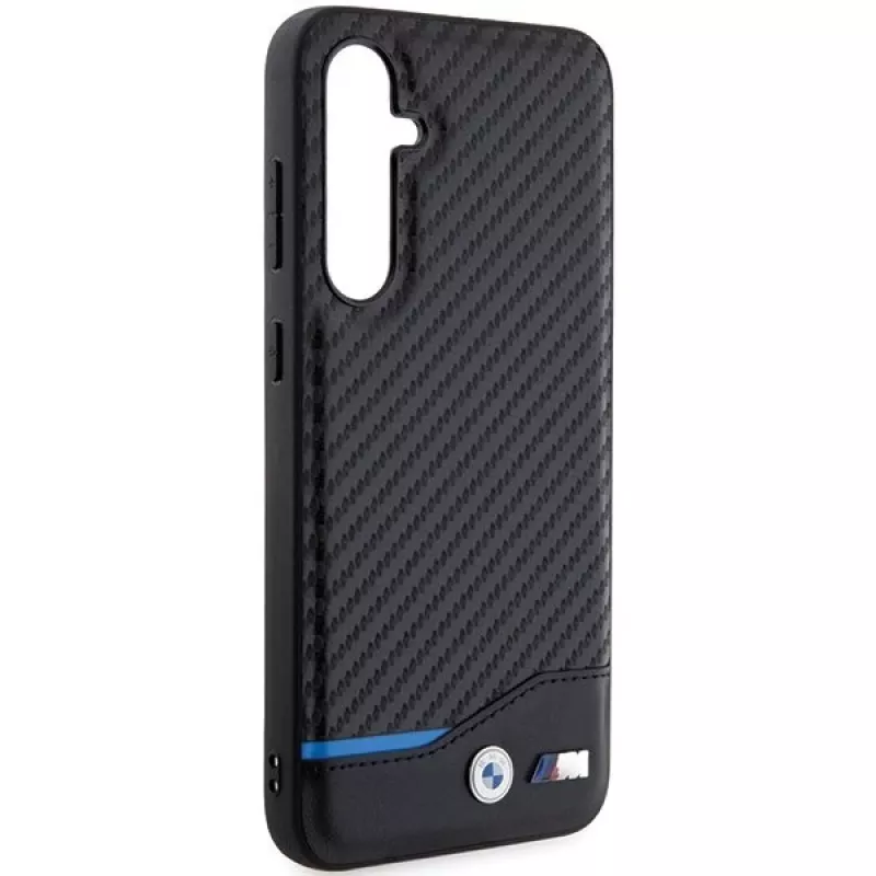 BMW | BMHCS23FE22NBCK | Pokrowiec tylny | Samsung | Galaxy S23 FE | Skóra Carbon | Czarny