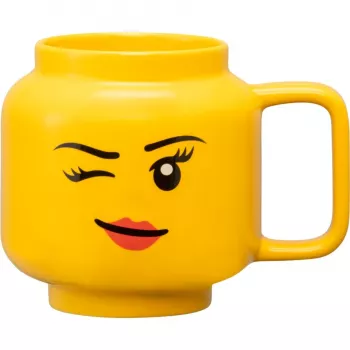 LEGO Keramiktasse Winking Girl, groß
