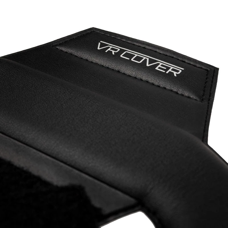 Piankowa podkładka na pasek na głowę do Oculus Quest protector od vr cover (Czarna)