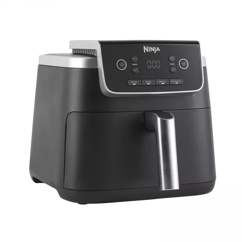 Frytkownica powietrzna Ninja AF140EU pojedyncza 4,7 L 1750 W Czarny, 4 programy, LCD, talerz chrupiący