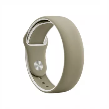 Opaska GUAN Premium Pro do zegarka Apple Watch Khaki/Biały kompatybilna 38/40/41/42 mm