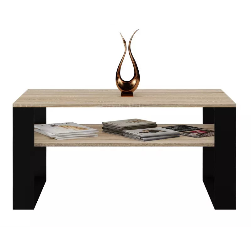 Topeshop MODERN 1P SON CZ stolik kawowy / boczny / narożny Stolik kawowy kształt prostokątny 2 noga/nogi
