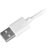 adapter kablowya USB Sharkoon USB 2.0 A – USB‑C 1 m biały