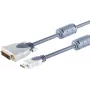 adapter kablowy HDMI na DVI ShiverPeaks 77481-MHQ 1,5 m ze stykami pozłacanymi