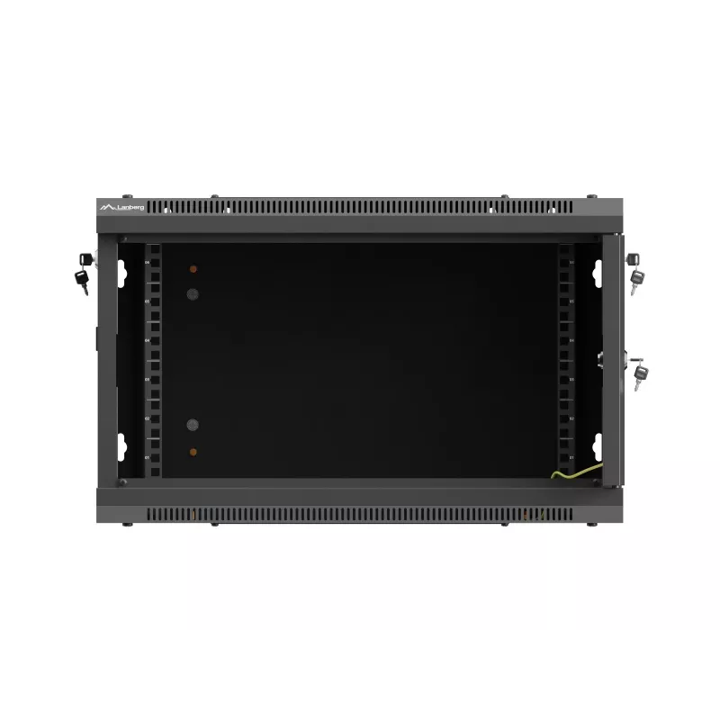 Szafa rack wisząca 19 inch 6U 600x600 czarna