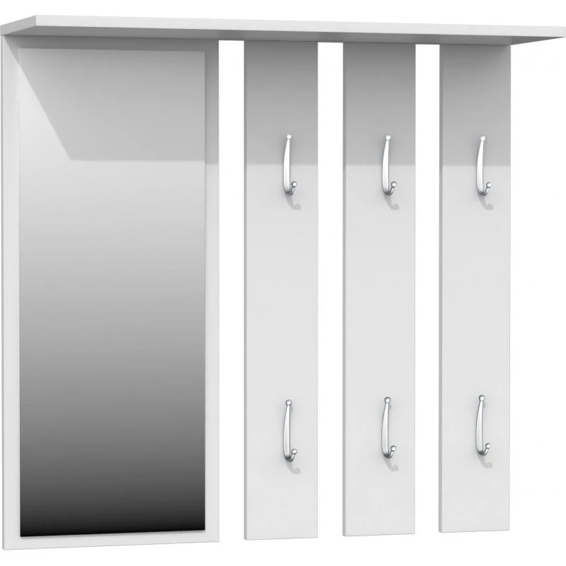 Topeshop OPAL WIESZAK BIEL clothing hanger Biały