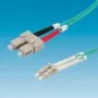 VALUE Kabel światłowodowy 50/125µm OM3, LC/SC, turkusowy 3m (21.99.8713)