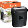 Peach PS500-40 niszczarka do papieru niszczenie krzyżowe 68 dB Czarny