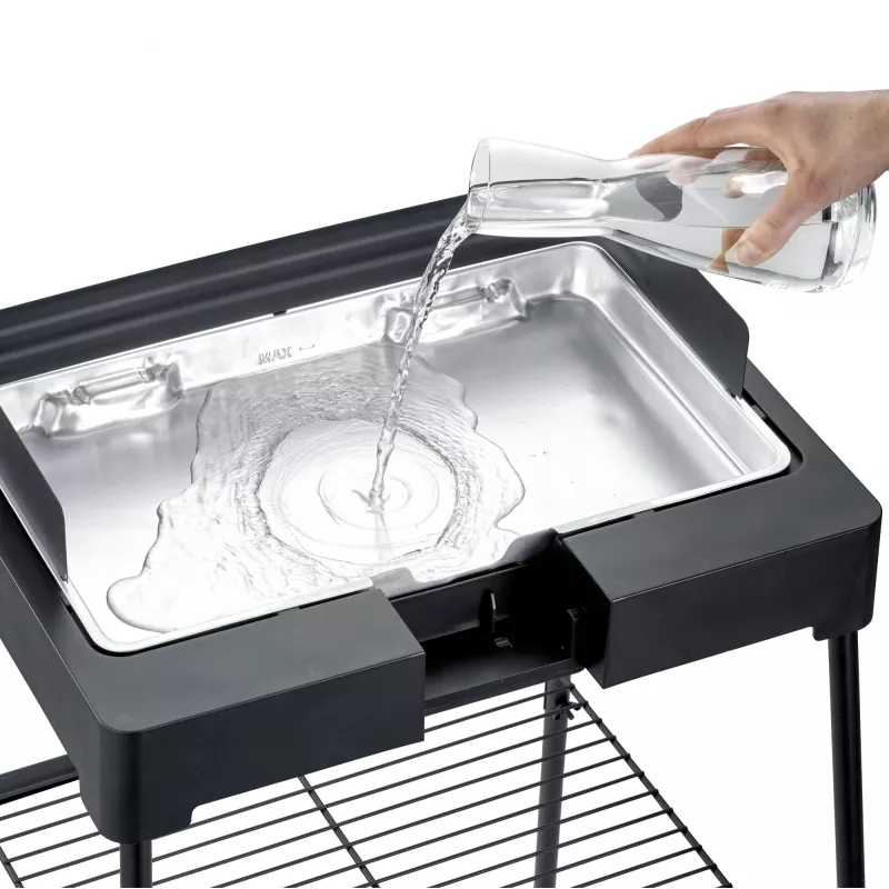 Grill elektryczny Severin PG 8568 2200 W Czarny Prostokątna powierzchnia do grillowania