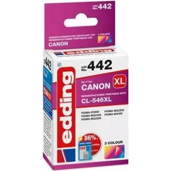 Edding EDD-442 (18-442) kompatybilny wkład z tuszem, cyan/magenta/żółty