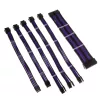 Kolink Core Adept Braided kabel Extension Kit - Jet Czarny/Titan fioletowy