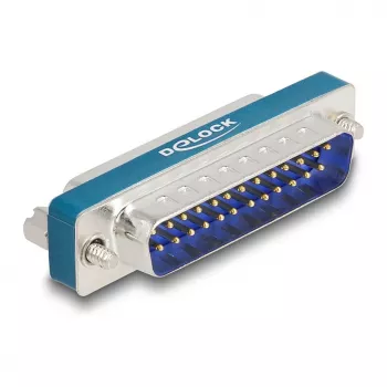 DeLOCK filtr tłumiący zakłócenia RF/EMI D-Sub 25 pin męski na żeński dolnoprzepustowy indukcyjny