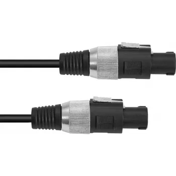 Kabel głośnikowy Omnitronic 3022110M, przewód 2x1,5 mm², 5 m, czarny