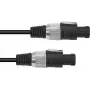 Kabel głośnikowy Omnitronic 3022110M, przewód 2x1,5 mm², 5 m, czarny