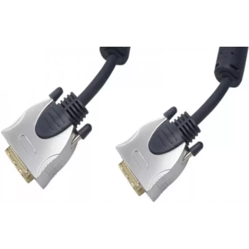 Kabel DVI ShiverPeaks 77442-SPP 2 m DVI-D niebieski