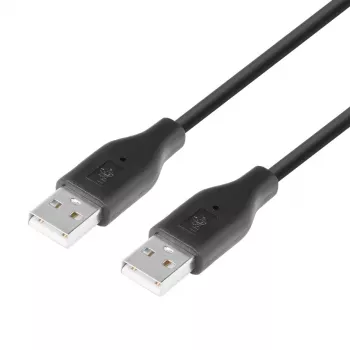 Kabel USB AM-AM 1.8 czarny