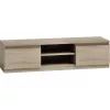 Topeshop RTV140 SONOMA TV stand/entertainment centre 2 shelves