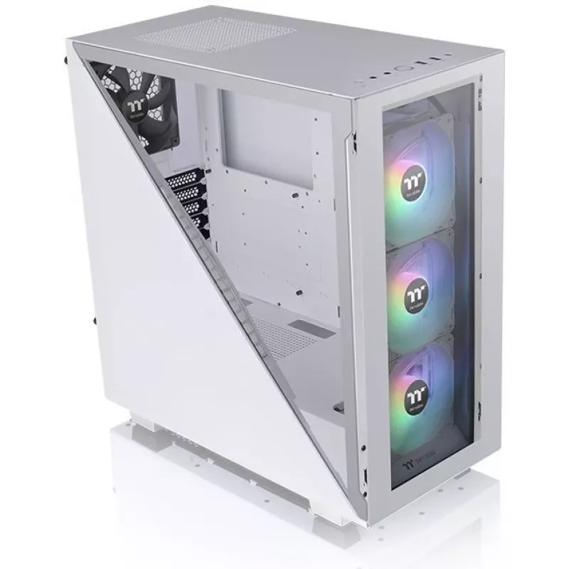 Obudowa PC Thermaltake Divider 300 TG Snow ARGB Midi Tower Biała