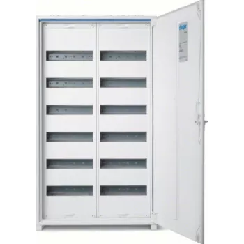 Hager FWB62S. Produktfarbe: Weiß. Breite: 550 mm, Höhe: 950 mm, Tiefe: 161 mm (FWB62S)