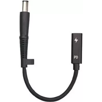 CoreParts MBXUSBC-CO0004 przejściówka USB C 7.4*5.0 Czarny