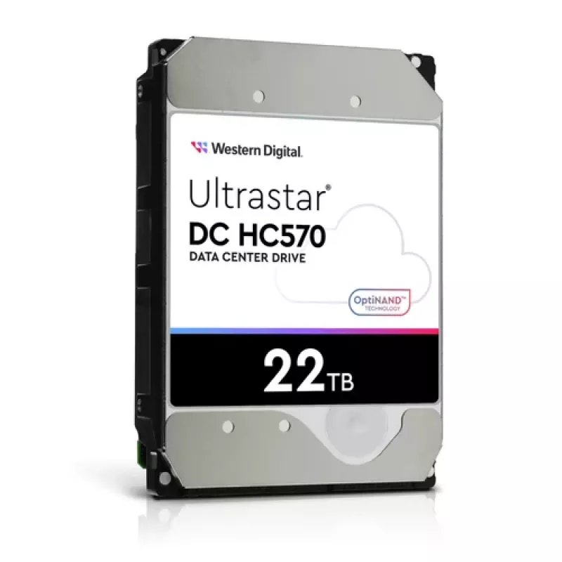 Dysk twardy 3.5 cala SAS Western Digital Ultrastar DH HC570 22 TB, 12 Gbit/s, 7200 RPM, 512 MB pamięci podręcznej