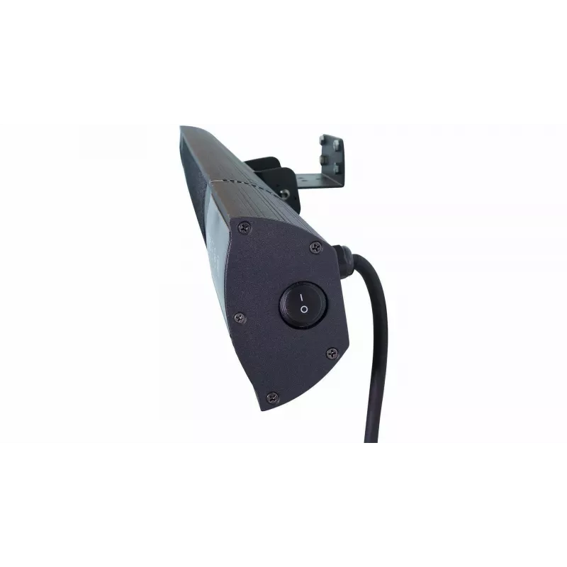 Promiennik podczerwieni SUNRED RD-DARK-25, 2500 W, do montażu naściennego, IP55, czarny