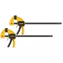 Zacisk DeWalt DWHT0-83158, zestaw 2 sztuk, metalowy zacisk warsztatowy