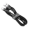 Baseus Cafule 1 m Czarny, Szary