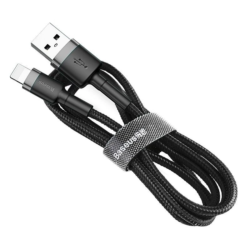 Baseus Cafule 1 m Czarny, Szary