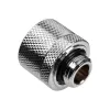 Alphacool Eiszapfen Connector prosty G1/4 inch AG do 16/10mm - chrome Srebrny