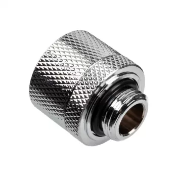 Alphacool Eiszapfen Connector prosty G1/4 inch AG do 16/10mm - chrome Srebrny