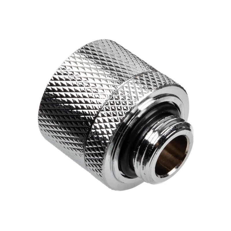 Alphacool Eiszapfen Connector prosty G1/4 inch AG do 16/10mm - chrome Srebrny