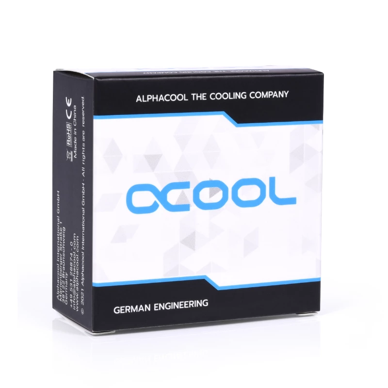 Łącznik węża Alphacool 17592 Mosiądz Czarny 21 mm
