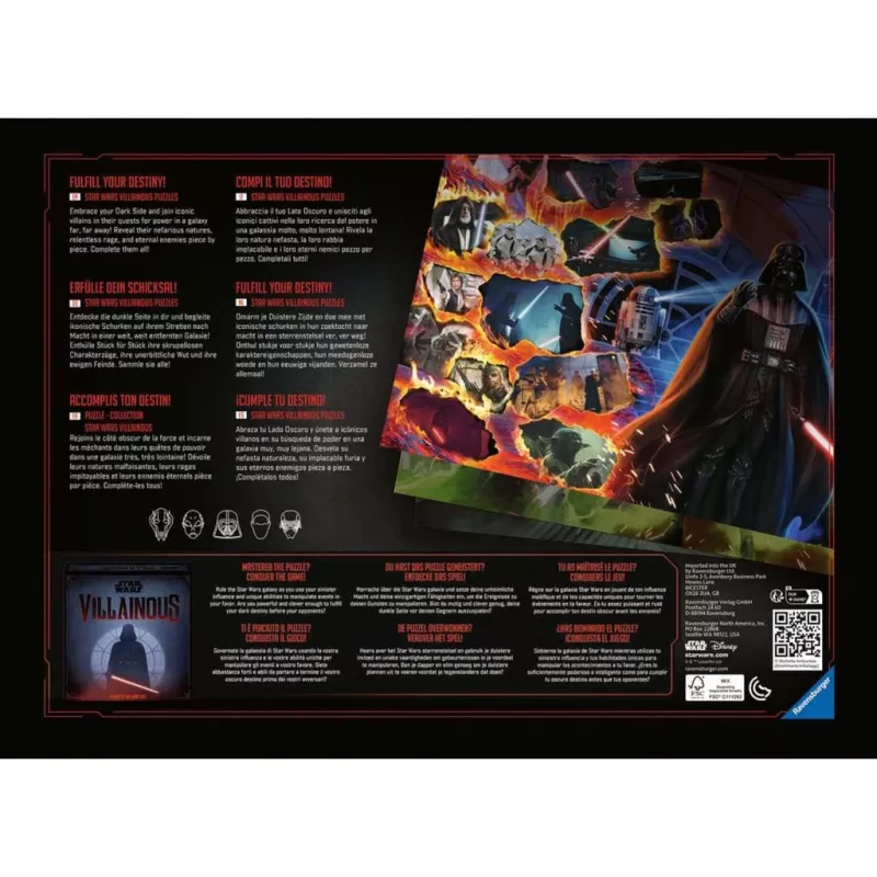 Puzzle Ravensburger Asajj Ventress 1000 szt.