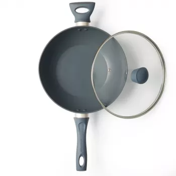 Wok patelnia Salter BW12267EU7 28 cm z powłoką nieprzywierającą, kompatybilny z indukcją