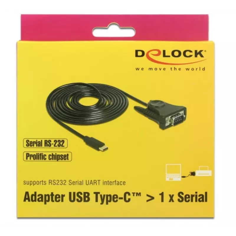 Kabel równoległy DeLOCK 62964 Czarny 1,8 m