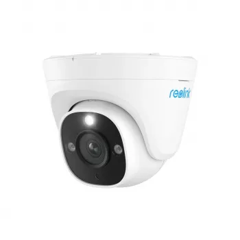 Kamera IP bezpieczeństwa Reolink P344 Dome — 12 MP (4512×2512), obiektyw 4 mm, PoE/DC, IP67, IR 30 m, biała kopułkowa, kąty widzenia 100°×50°