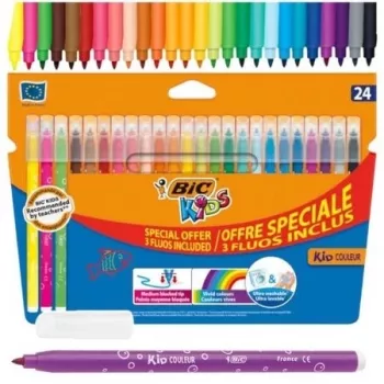 BIC Flamastry KIDS COLOUR, 24 kolory 103240