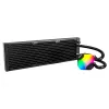 Chłodzenie wodne AIO Montech Hyper Flow ARGB 360 mm czarne — chłodnica 360 mm, ARGB, chłodzenie CPU w obiegu zamkniętym