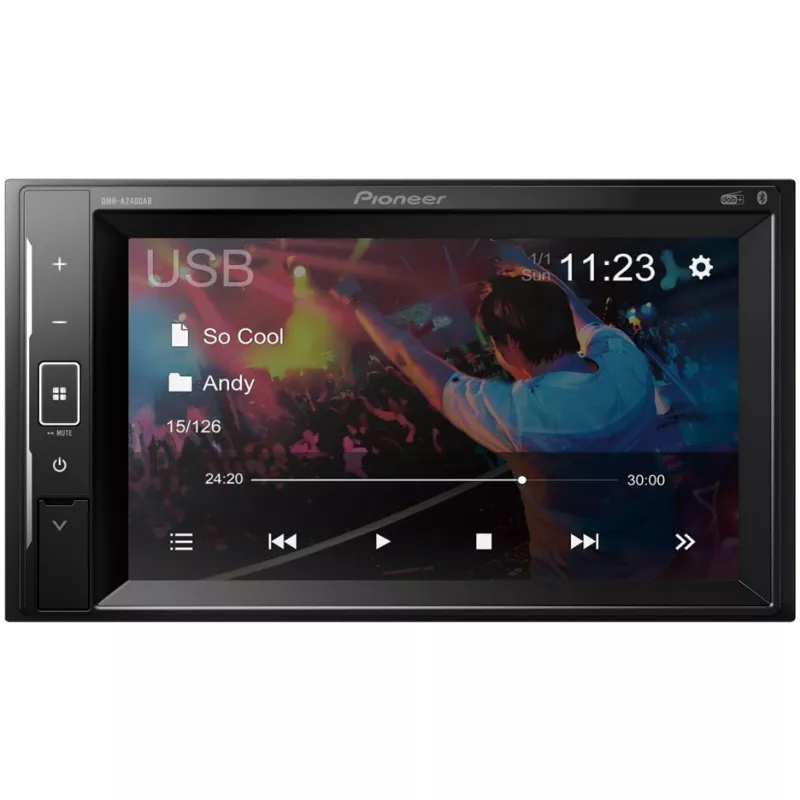 DMH-A240DAB Autoradio 2 DIN (Double-DIN), 50 Watt (1026779)