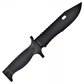 SCK 828-6 Czarny nóż taktyczny