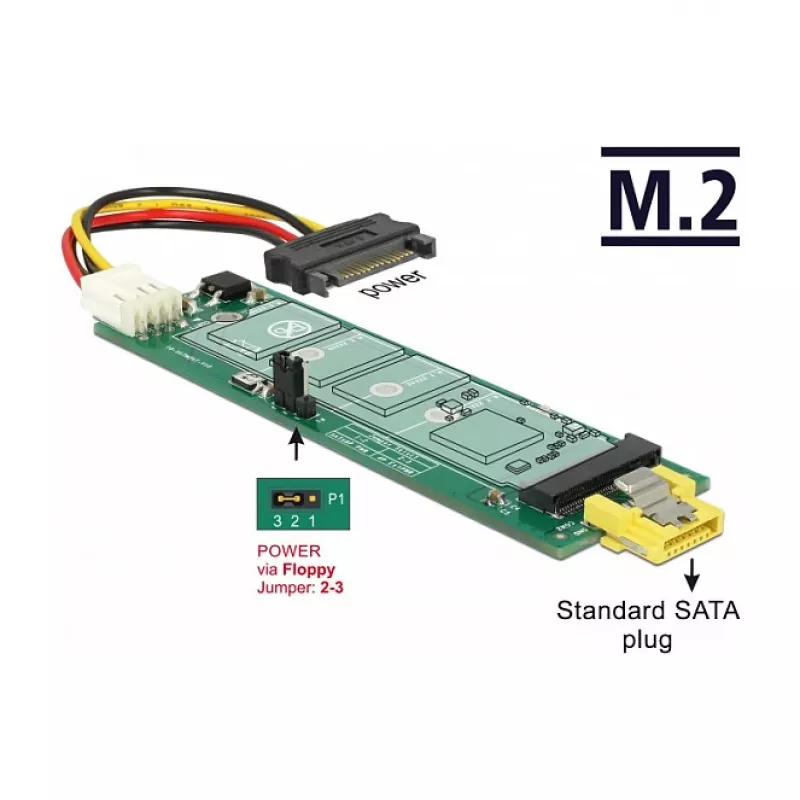 Wewnętrzny adapter M.2 DeLOCK 63917