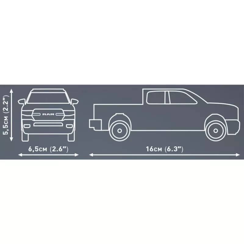 Klocki konstrukcyjne Cobi RAM 1500 24607 – model 2-w-1, wymienne konfiguracje