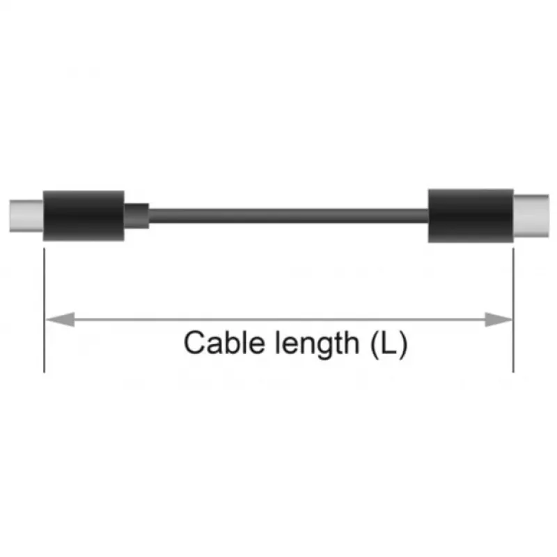 Kabel SATA DeLOCK 85641 2m eSATA czarny