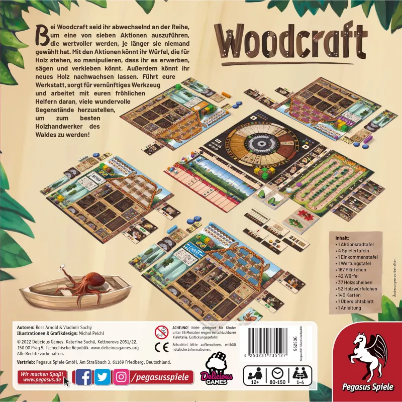 Woodcraft, gra planszowa