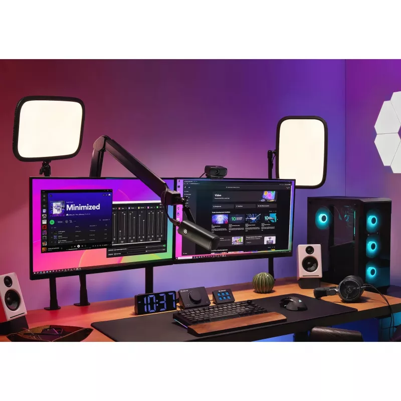Elgato Facecam MK2 Kamera internetowa, Full HD, HDR, z oprogramowaniem do sterowania kamerą, czarna