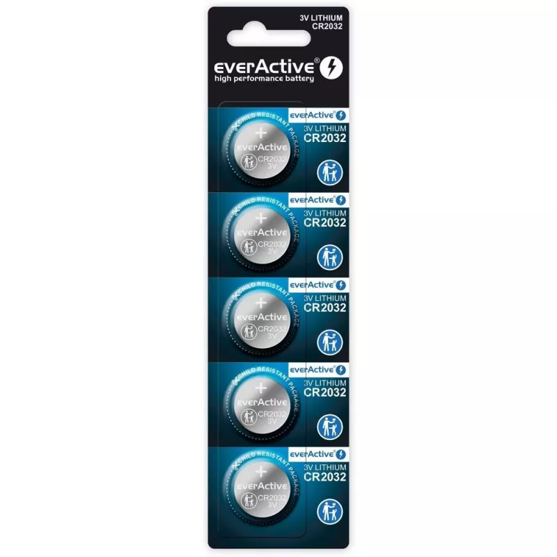 Lithium batteries everActive CR2032 - blister 5 szt.