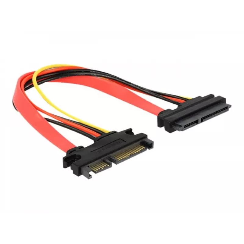 Kabel SATA DeLOCK 84362 0,2 m czerwony