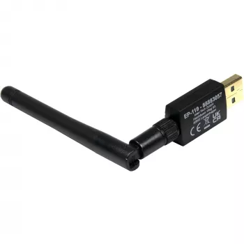 USB Wi‑Fi / adapter Bluetooth INTER-TECH EP-119, Wi‑Fi 5 (802.11ac), dwupasmowy 600 Mbit/s